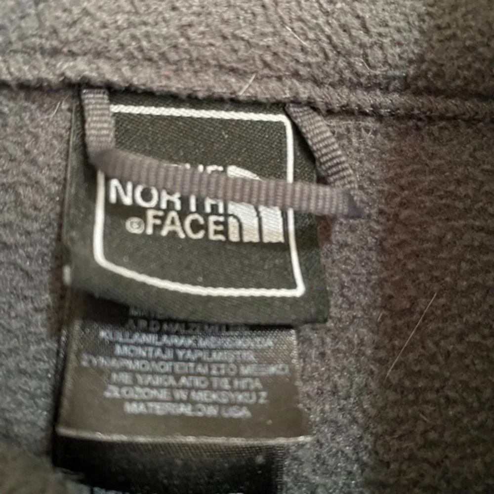 The North Face Mens Fleece‎ Jacket Gray Full Zip Polartec Recycled Size L